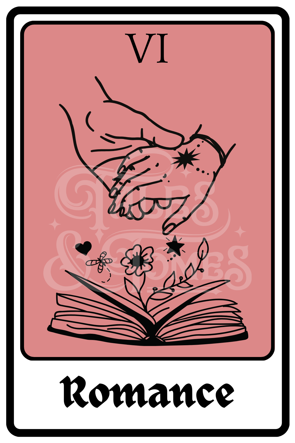 Romance Tarot Sticker