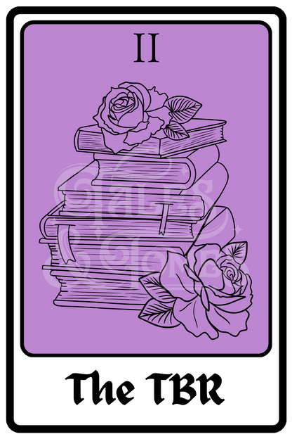 The TBR Tarot Sticker