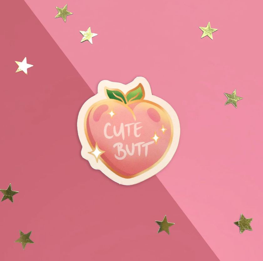 Cute Butt Sticker